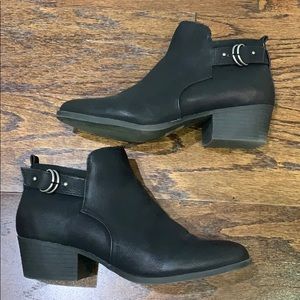 Madden girl black booties